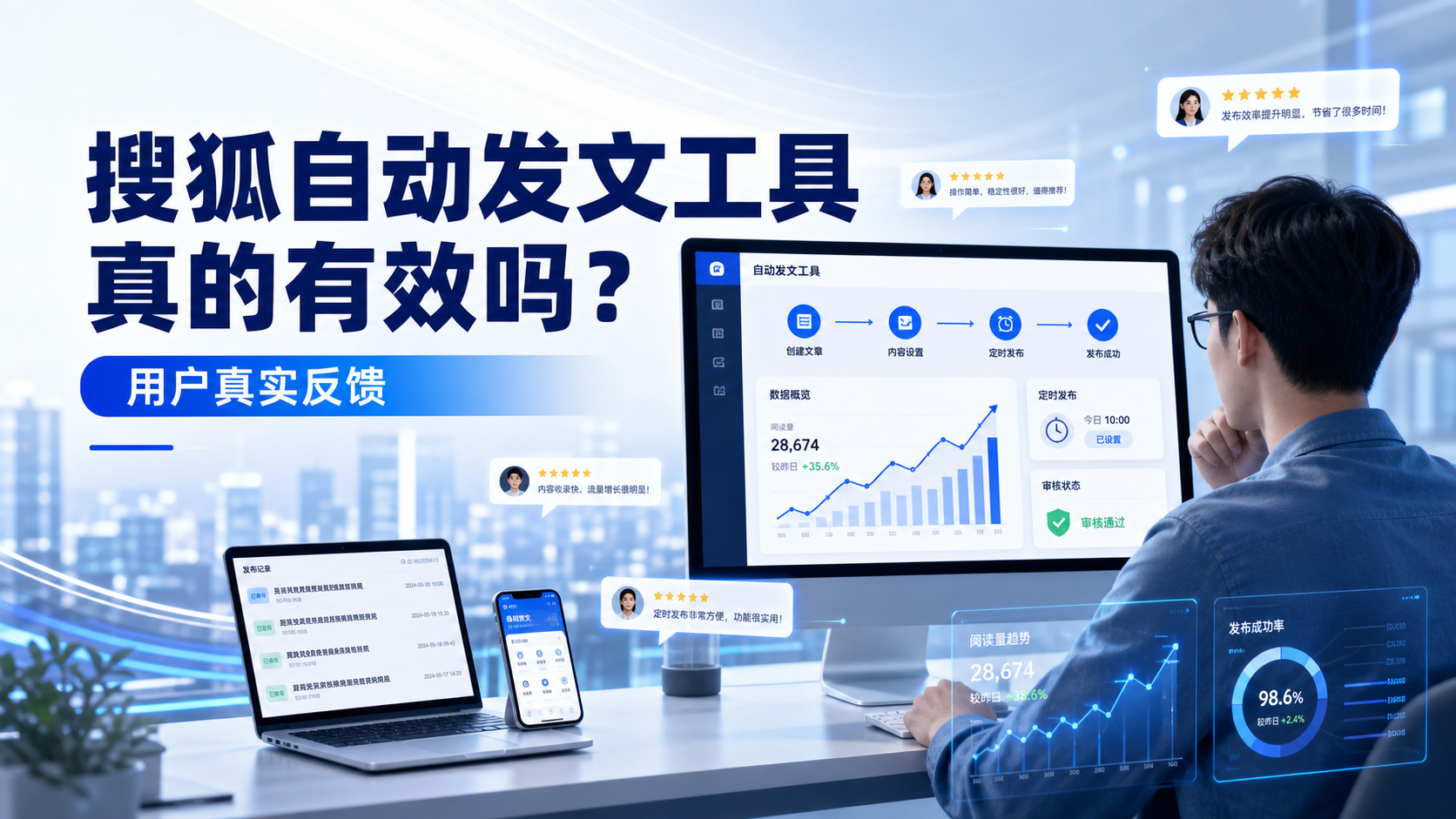 搜狐自动发文工具真的有效吗？遂宁用户的真实反馈